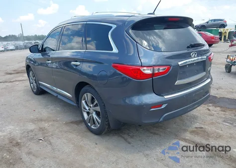 2014 Infiniti Qx60 Hybrid из США, поврежденный, VIN 5N1CL0MM3EC530806